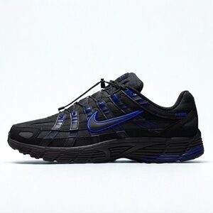 New Nike P-6000 Black Anthracite Blue Void Running Shoes Men’s 10 101904-010